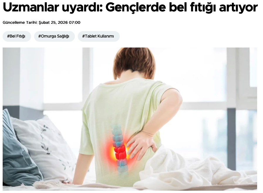 Cases of herniated discs are increasing among young people.