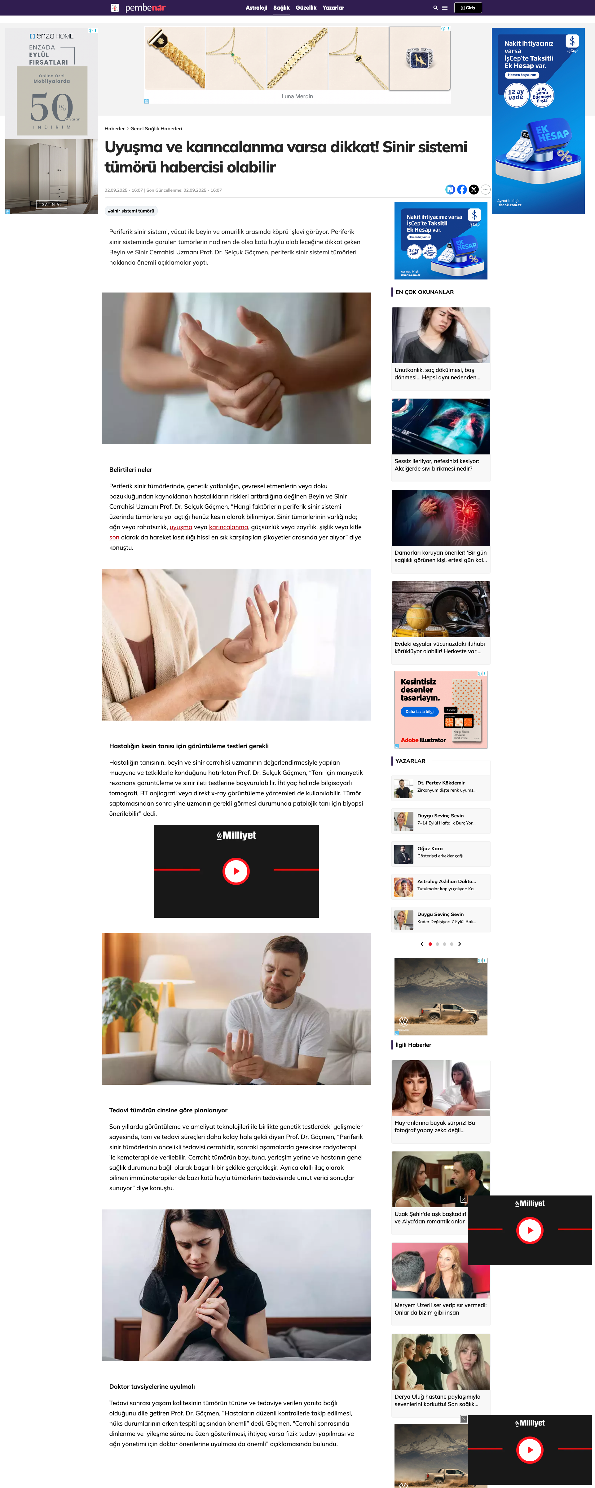 Uyuşma ve Karıncalanma